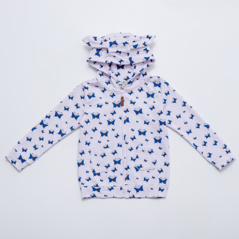 Minimars Kelebek Baskılı Sweatshirt